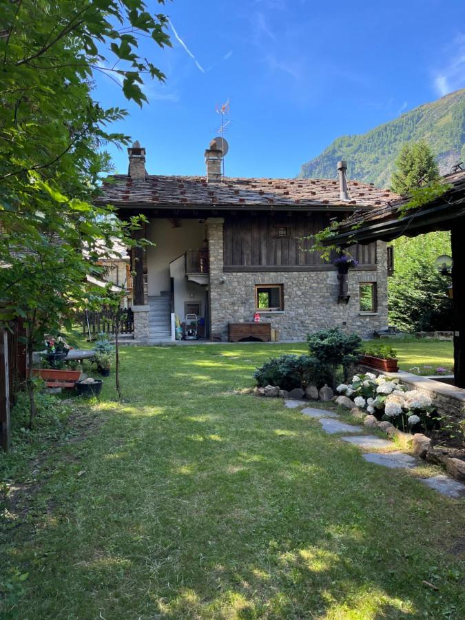 Chalet Blanc "Coeur Sapin" Courmayeur Dış mekan fotoğraf