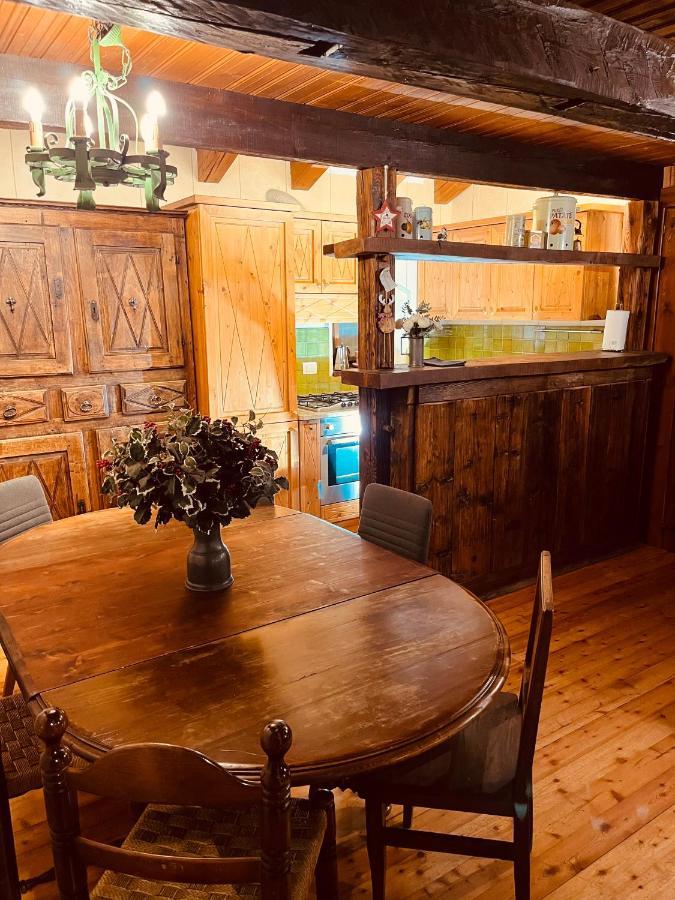 Chalet Blanc "Coeur Sapin" Courmayeur Dış mekan fotoğraf